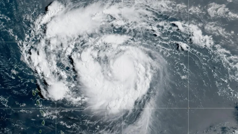 Hurricane Erin Downgraded to Category 3 but Still Powerful